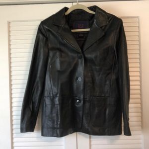 100% Leather Black Leather Jacket